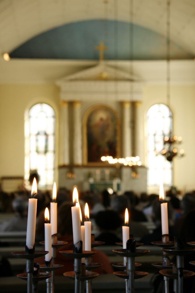Ljus i kyrkan